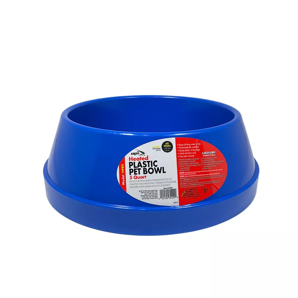 allied-heated-plastic-pet-bowl-5-qt Allied Heated Plastic Pet Bowl 5 QT