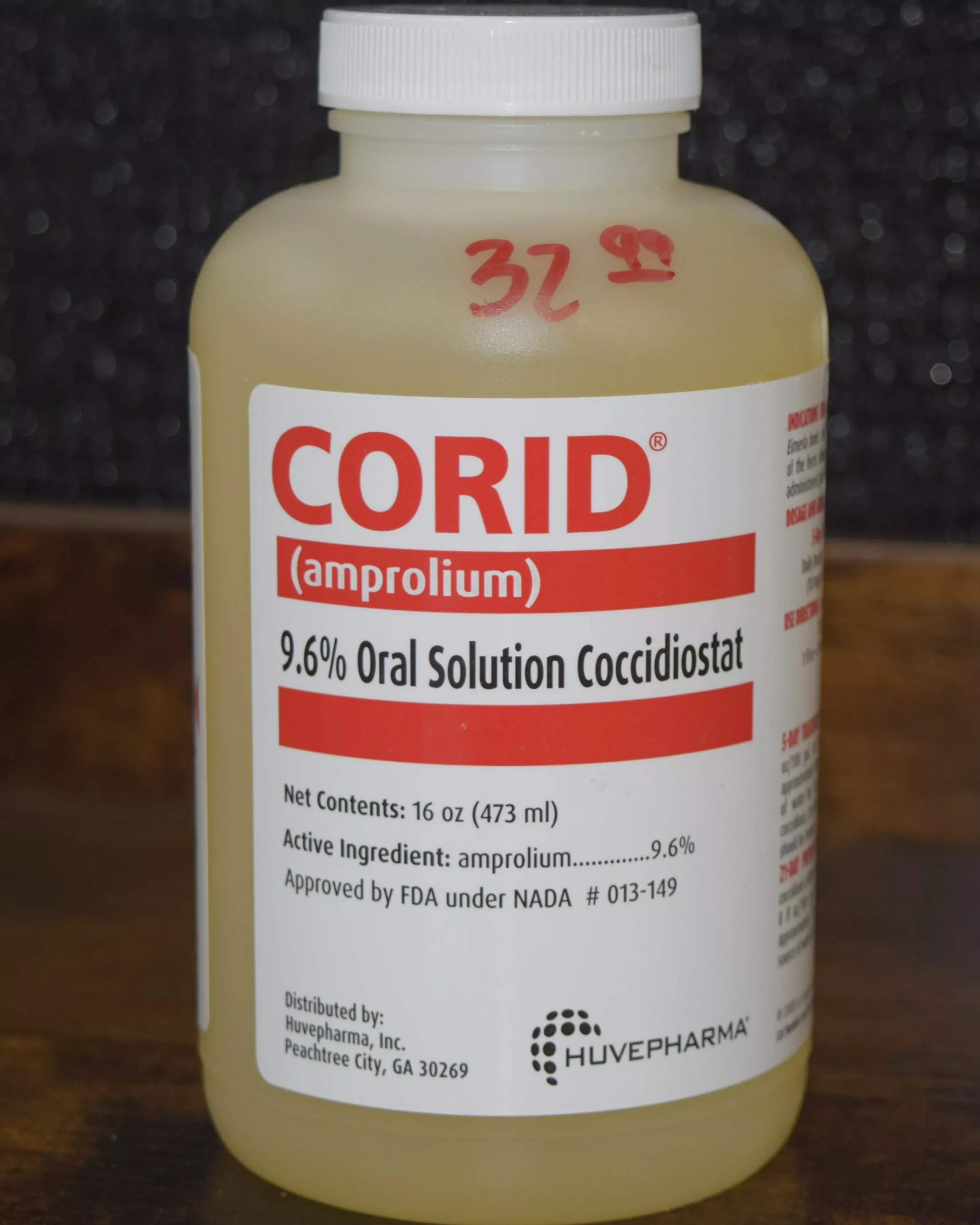 CORID Amprolium 9.6% Oral Solution Coccidiostat