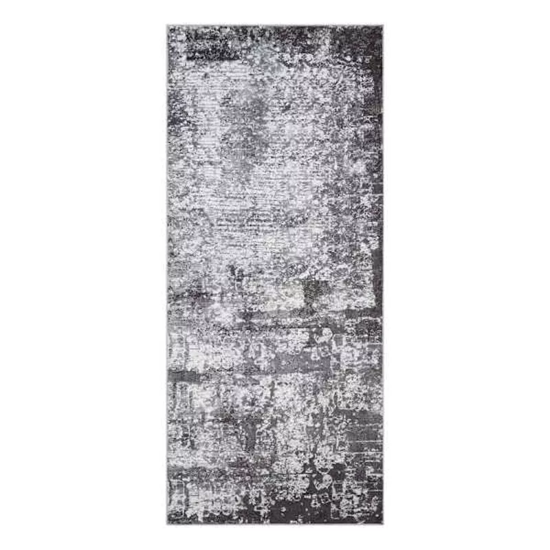 d612-crosby-st-freya-black-abstract-runner-2-7 (D612) Crosby St. Freya Black Abstract Runner 2×7