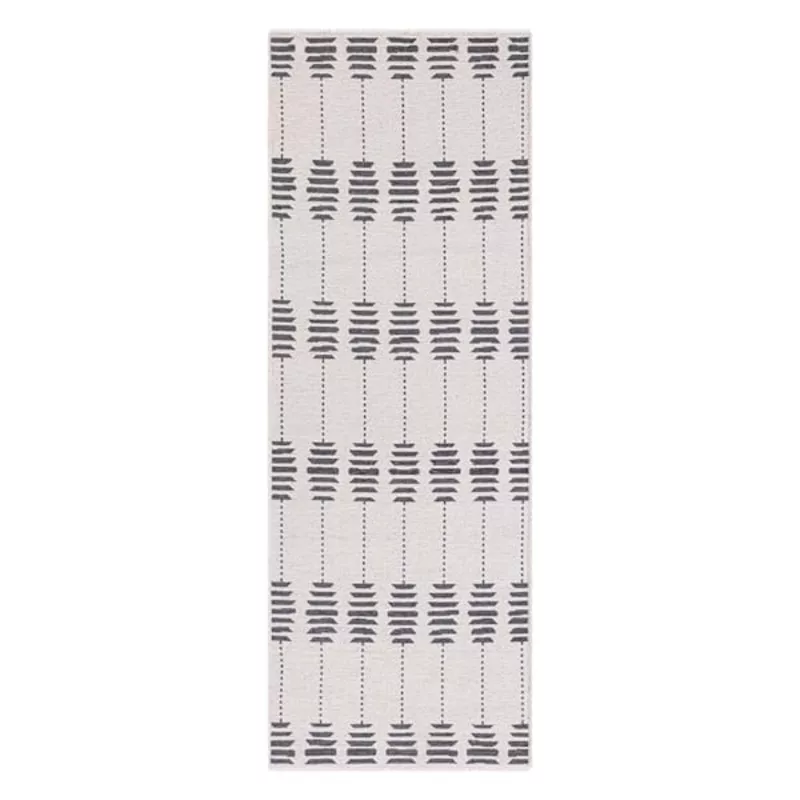 d613-tracey-boyd-palermo-grey-white-washable-runner-3-8 (D613) Tracey Boyd Palermo Grey & White Washable Runner 3×8
