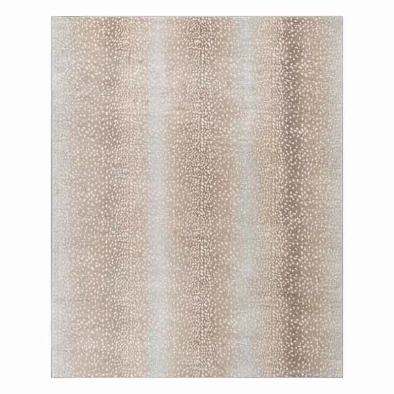 d614-crosby-st-roma-neutral-fawn-print-area-rug-8-10 (D614) Crosby St. Roma Neutral Fawn Print Area Rug 8×10