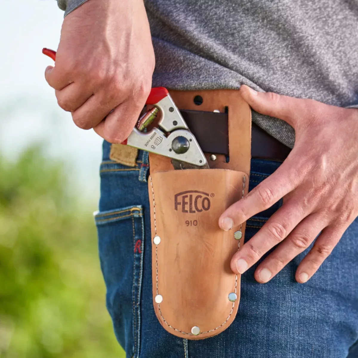 felco-910-leather-holster Felco 910 Leather Holster