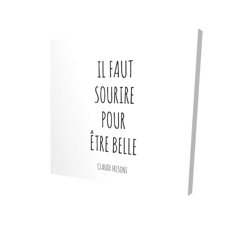 you-must-smile-to-be-beautiful-minimalist-white-canvas-decor “You Must Smile to Be Beautiful – Minimalist White Canvas Decor”