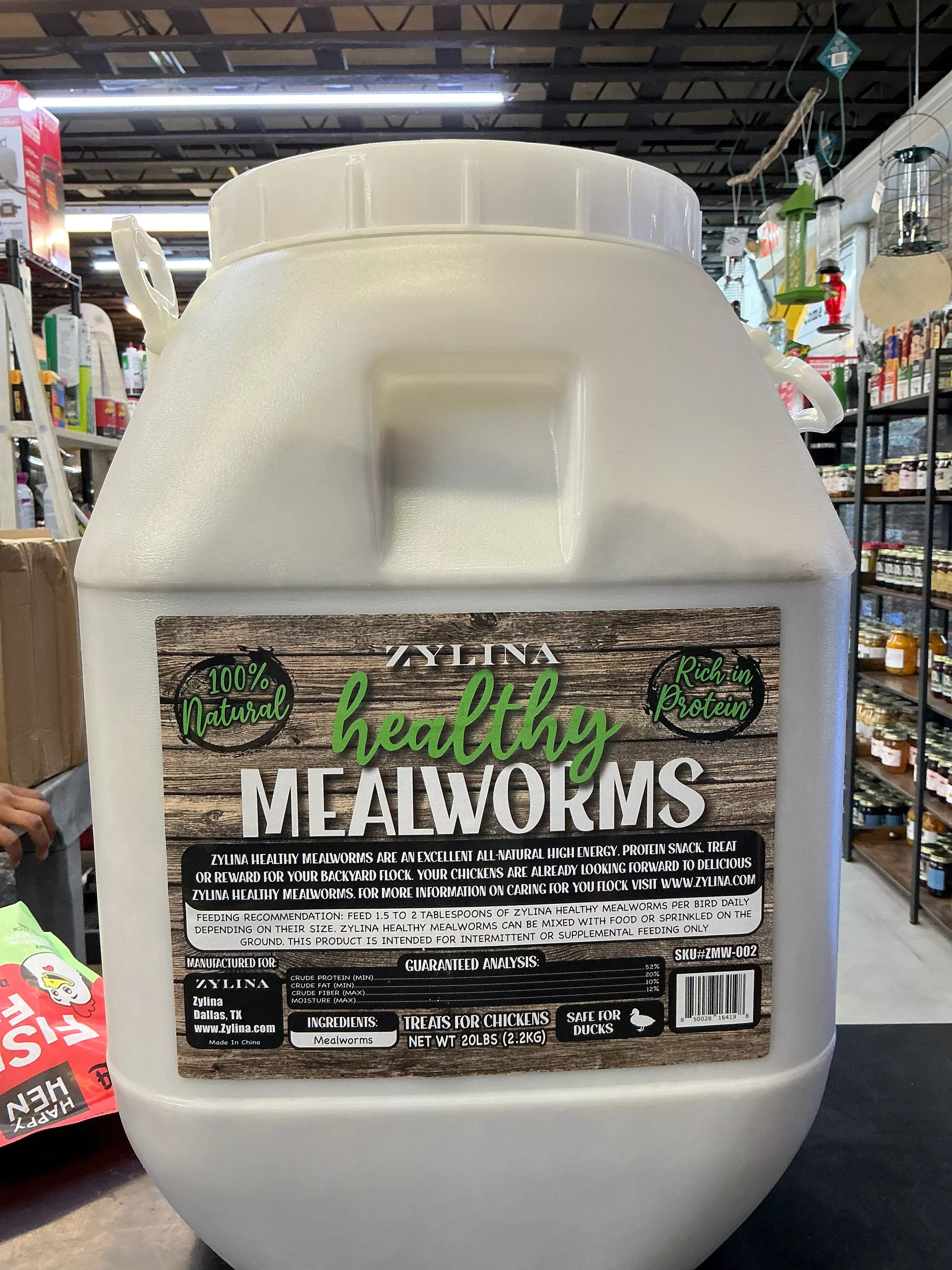 zylina-healthy-mealworm-20lbs Zylina Healthy Mealworm 20lbs