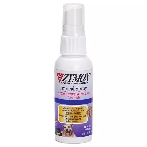 Zymox Hydrocortisone Topical Spray 2 OZ